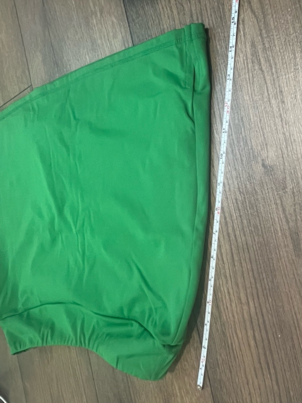 Green Athletic Skort - Stretch Performance Tennis Skirt - Picture 6 of 6